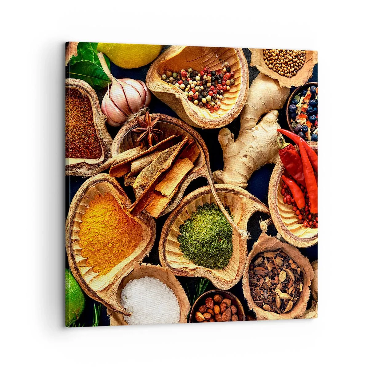 Cuadro sobre lienzo - Impresión de Imagen - Toma lo que quieras - 60x60 cm