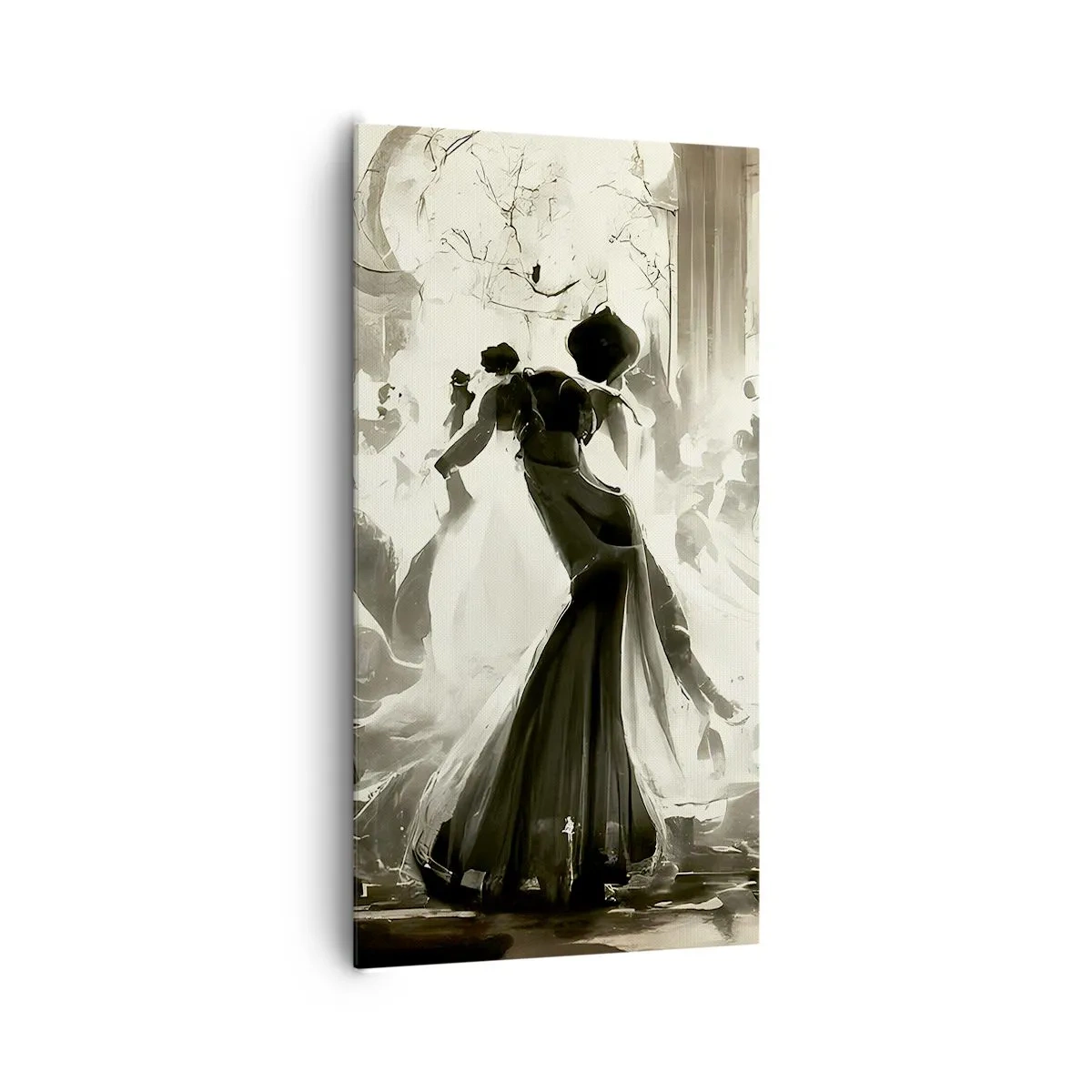 Cuadro sobre lienzo - Impresión de Imagen - Gran mascarada - 65x120 cm