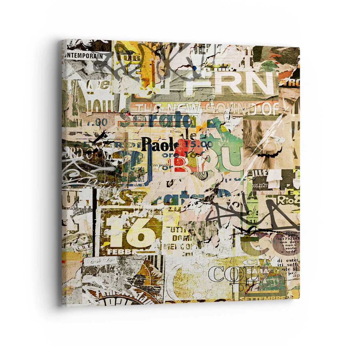 Cuadro sobre lienzo - Impresión de Imagen - Oh, está sucediendo... - 40x40 cm