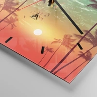 Esfera sin numeración, con rayas