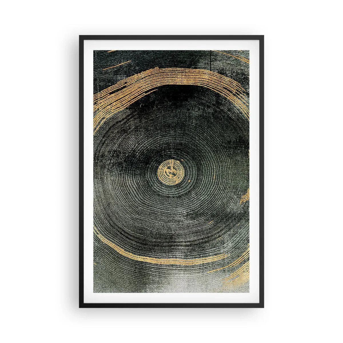 Póster en marco negro - Cambio y perpetuidad - 61x91 cm