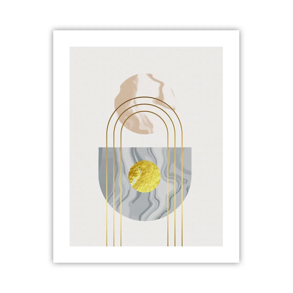 Póster - Brillo y resplandor - 40x50 cm