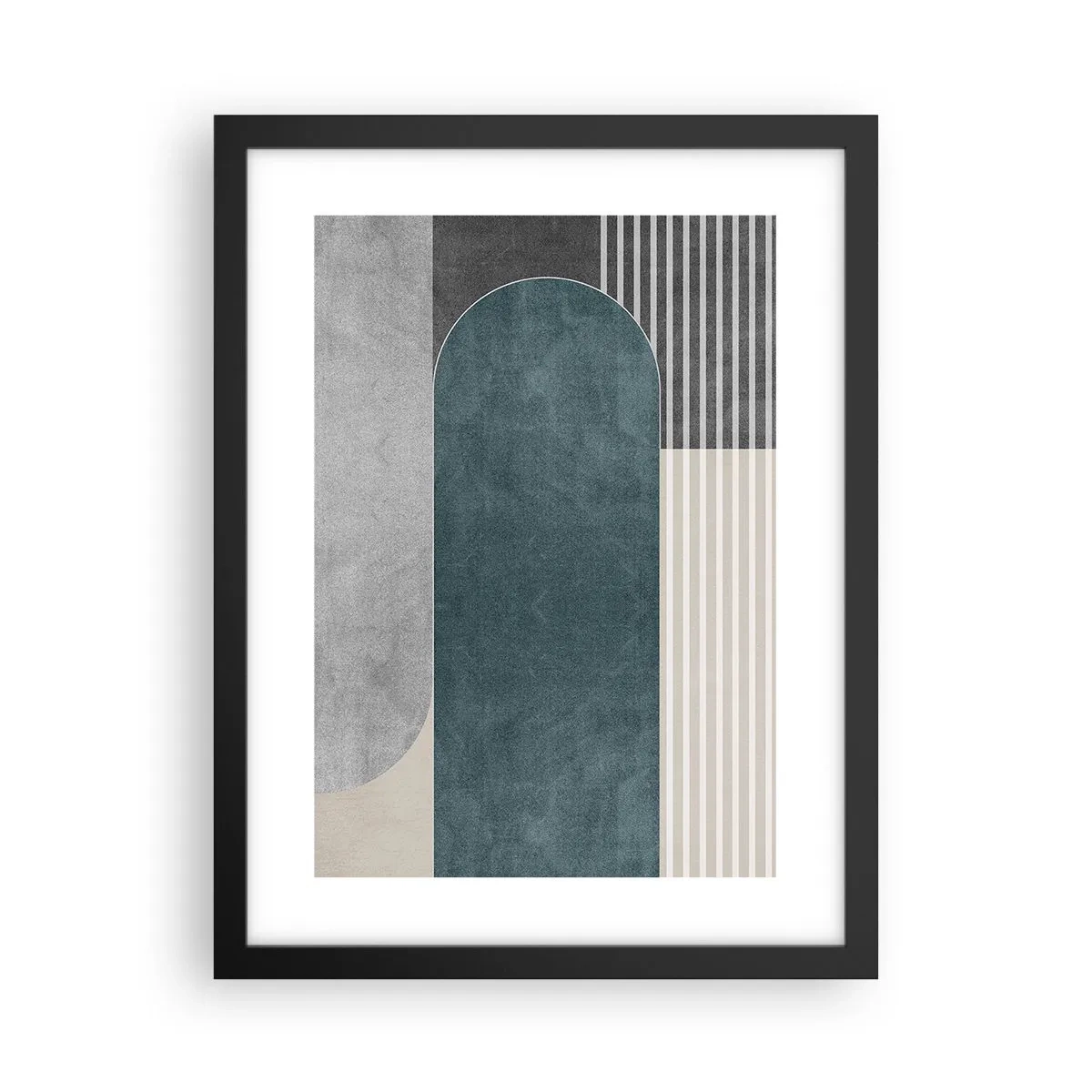 Póster en marco negro - Composición horizontal - 30x40 cm