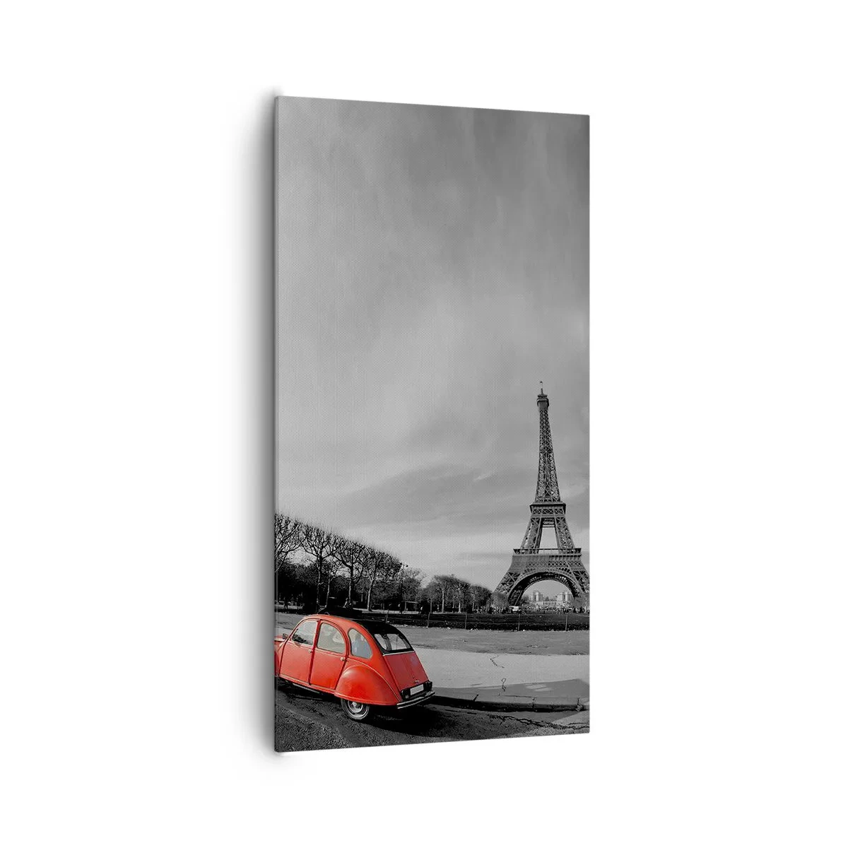 Cuadro sobre lienzo - Impresión de Imagen - Más parisino que el propio París - 65x120 cm