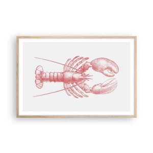 Póster en marco roble claro - La reina de los fondos rocosos - 91x61 cm