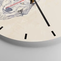 Esfera sin numeración, con rayas