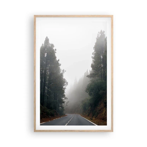 Póster en marco roble claro - La historia de un bosque mágico - 61x91 cm