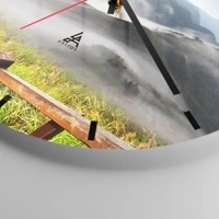 Esfera sin numeración, con rayas