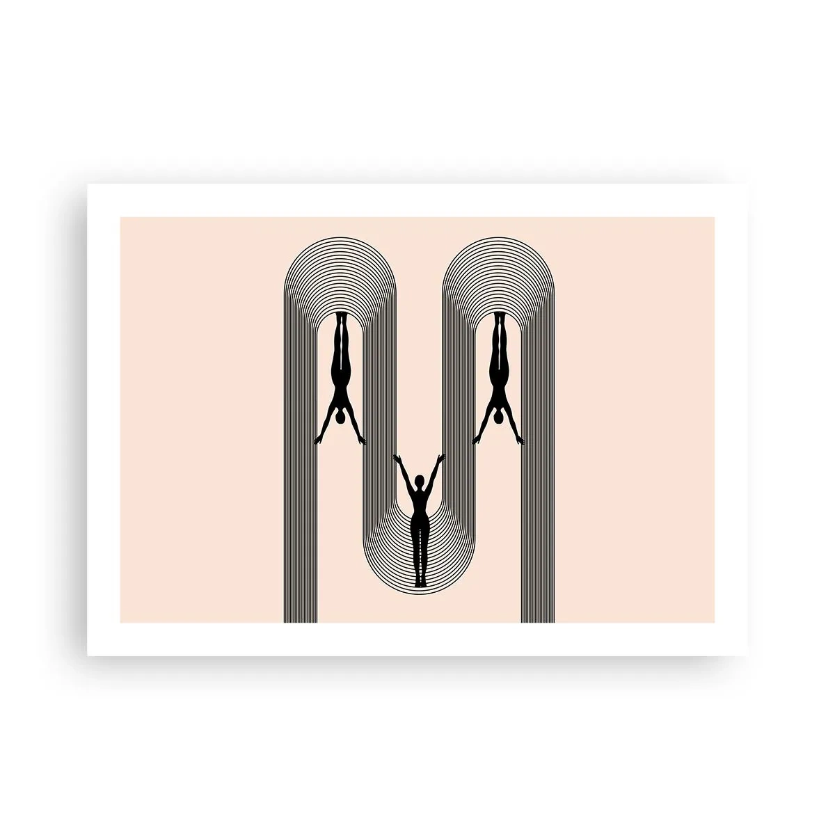Póster - Al revés, o no - 70x50 cm