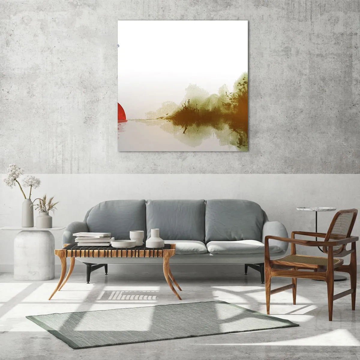 Cuadro sobre vidrio - Impresiones sobre Vidrio - Una promesa de paz - 70x70 cm