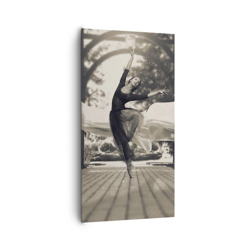 Cuadro sobre lienzo - Impresión de Imagen - Danza del espíritu del jardín - 65x120 cm