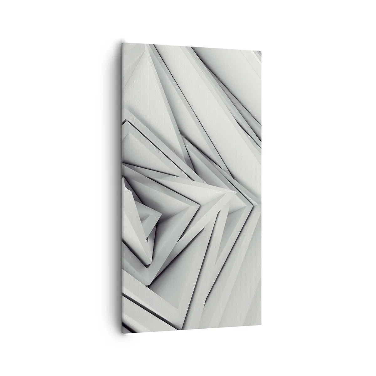 Cuadro sobre lienzo - Impresión de Imagen - Ángulos afilados - 65x120 cm