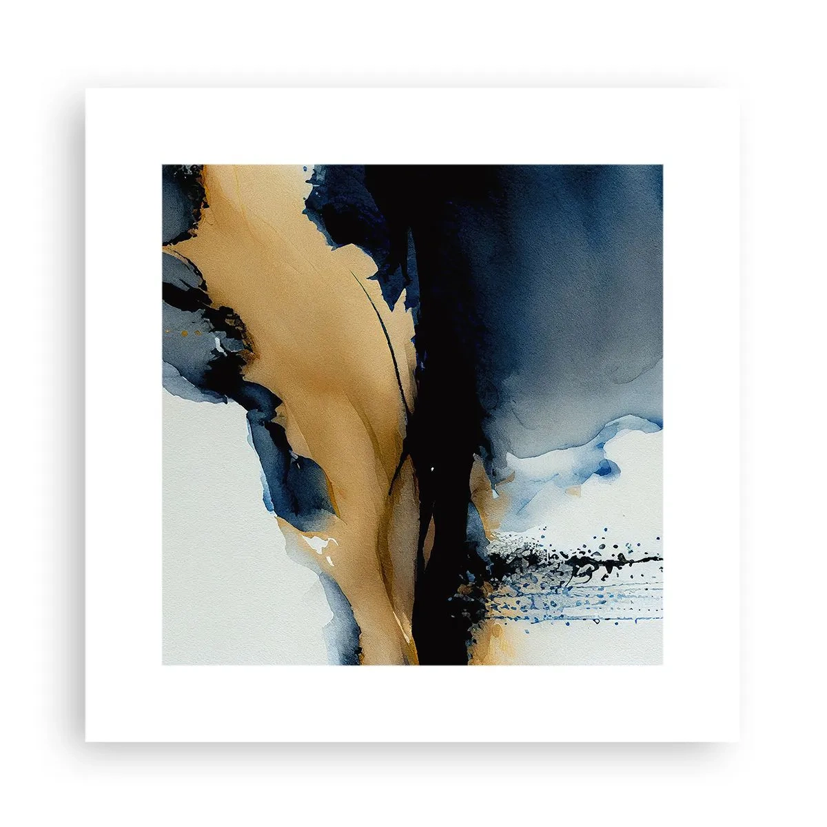 Póster - Tras el telón - 30x30 cm