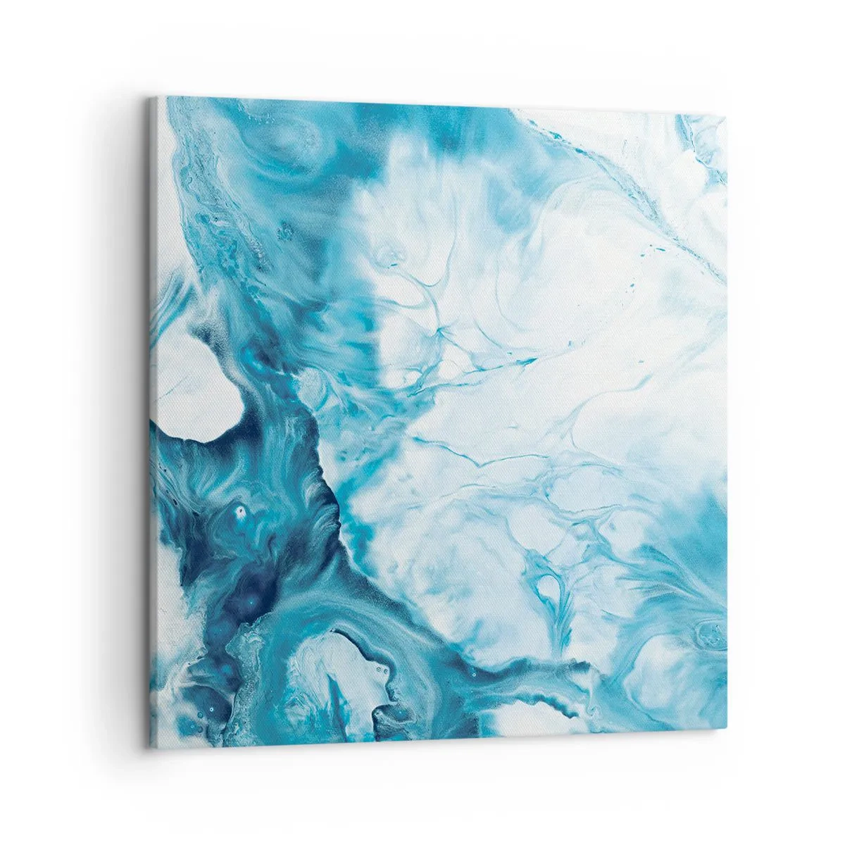 Cuadro sobre lienzo - Impresión de Imagen - Un concierto azul - 50x50 cm