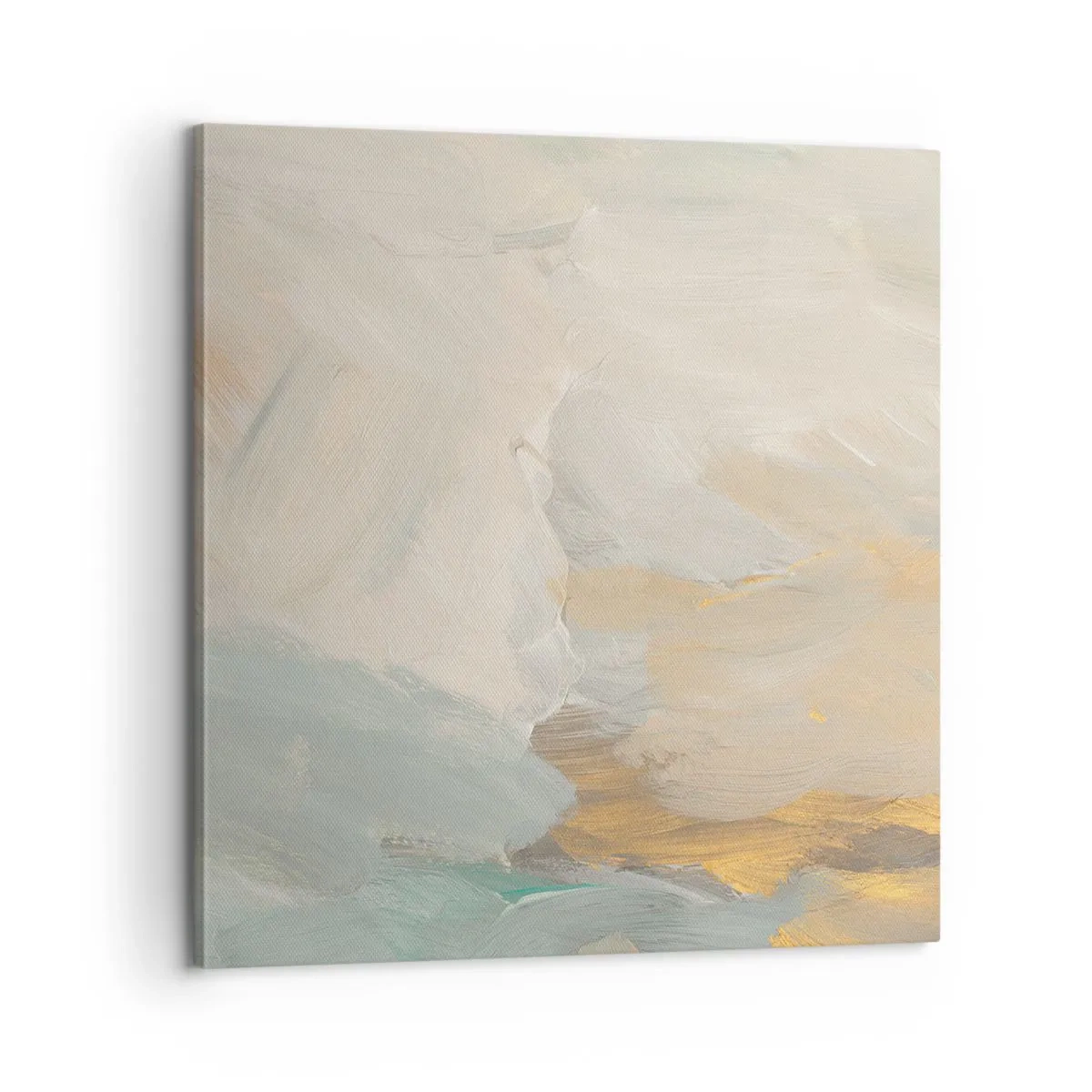Cuadro sobre lienzo - Impresión de Imagen - Abstracción - una tierra de dulzura - 60x60 cm