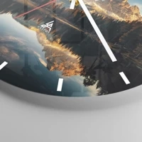 Esfera sin numeración, con rayas