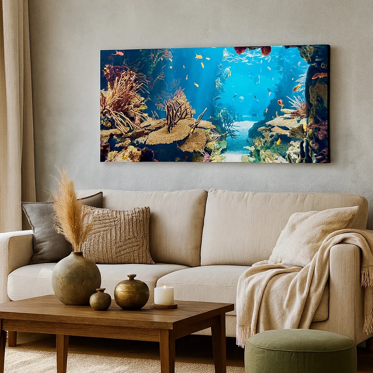 Cuadro sobre lienzo - Impresión de Imagen - Ni siquiera has soñado - 30x30 cm