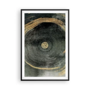 Póster en marco negro - Cambio y perpetuidad - 61x91 cm