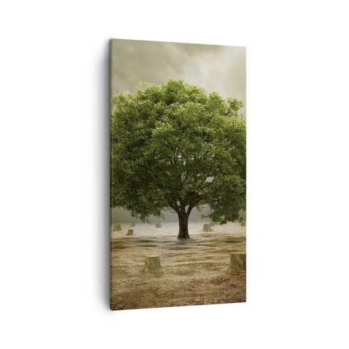 Cuadro sobre lienzo - Impresión de Imagen - La esperanza - 45x80 cm