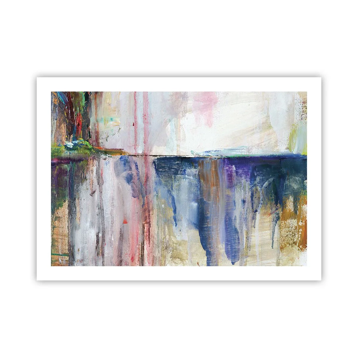 Póster - Impresiones y asociaciones de colores - 70x50 cm