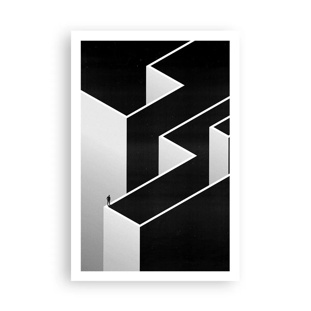 Póster - Soledad en la cumbre - 61x91 cm