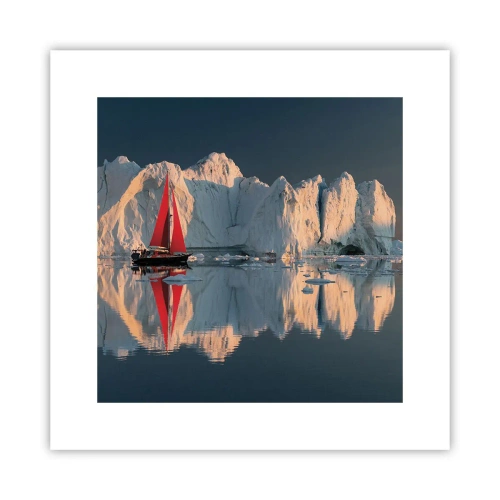 Póster - En el límite del mundo - 30x30 cm