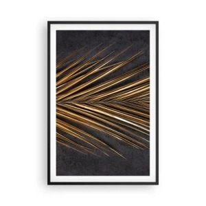 Póster en marco negro - El oro de los trópicos - 61x91 cm