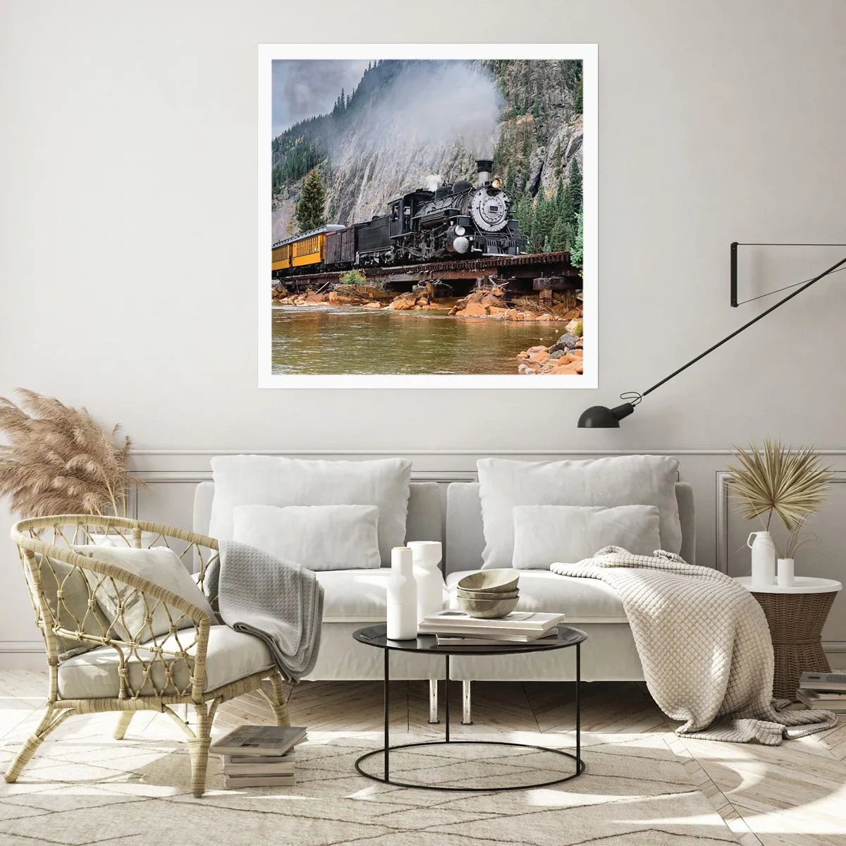 Póster - ¿Adónde me llevas? - 60x60 cm