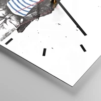 Esfera sin numeración, con rayas