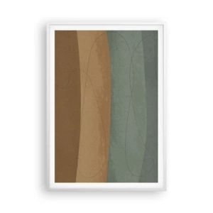 Póster en marco blanco - Composición horizontal - 70x100 cm