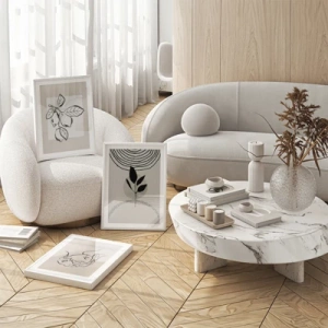 White castle - Inspiración para el salón