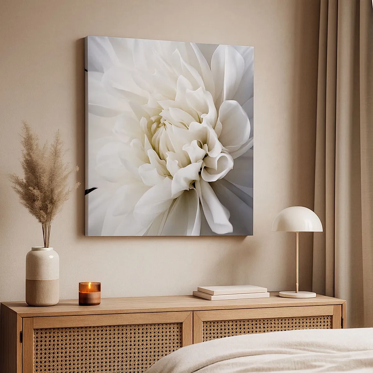 Cuadro sobre lienzo - Impresión de Imagen - La novia de la mañana - 30x30 cm