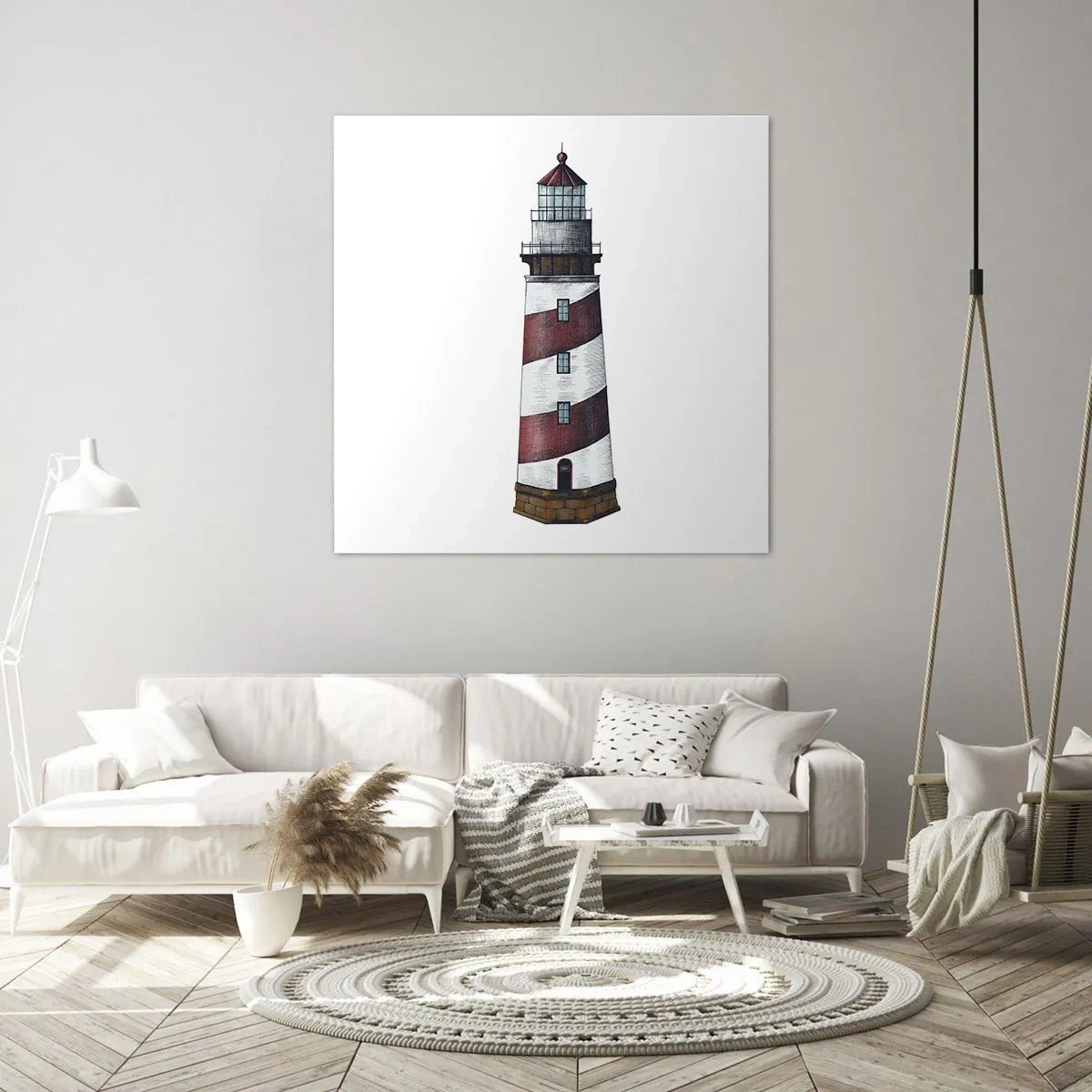 Cuadro sobre lienzo - Impresión de Imagen - Siempre en guardia - 60x60 cm