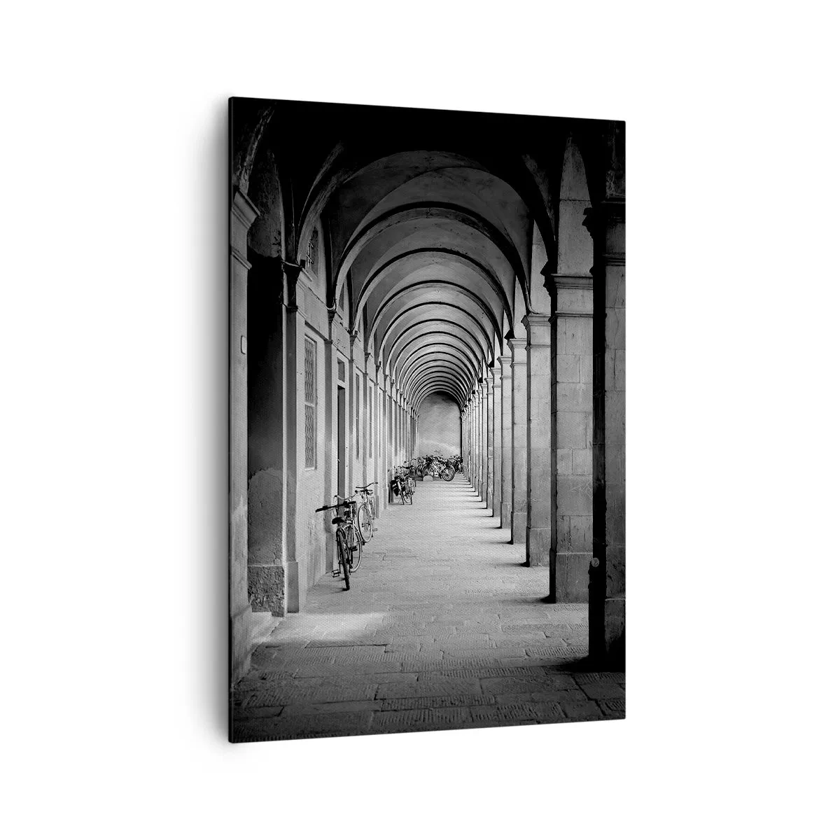 Cuadro sobre lienzo - Impresión de Imagen - Resguardo bajo los arcos - 70x100 cm