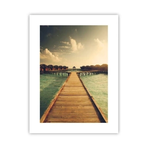 Póster - Una cálida invitación - 30x40 cm