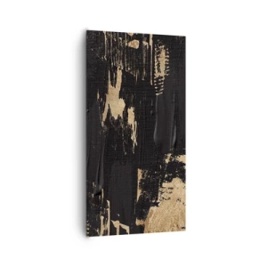 Cuadro sobre lienzo - Impresión de Imagen - Un rastro de tacto - 65x120 cm