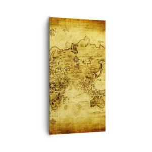 Cuadro sobre lienzo - Impresión de Imagen - Extraño es este mundo - 65x120 cm