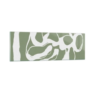 Cuadro sobre vidrio - Impresiones sobre Vidrio - La llamada del espacio - 90x30 cm