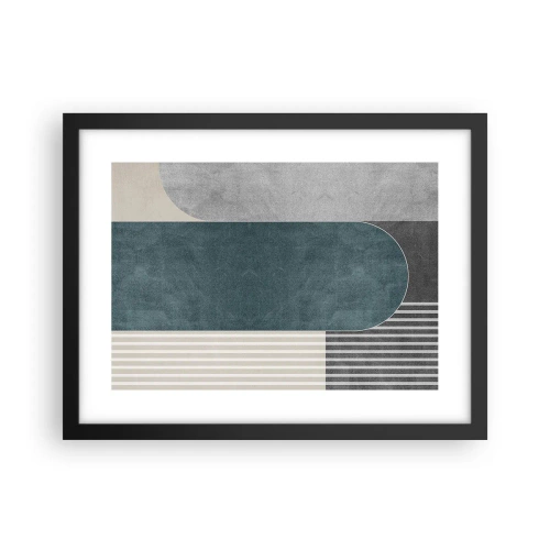 Póster en marco negro - Composición horizontal - 40x30 cm