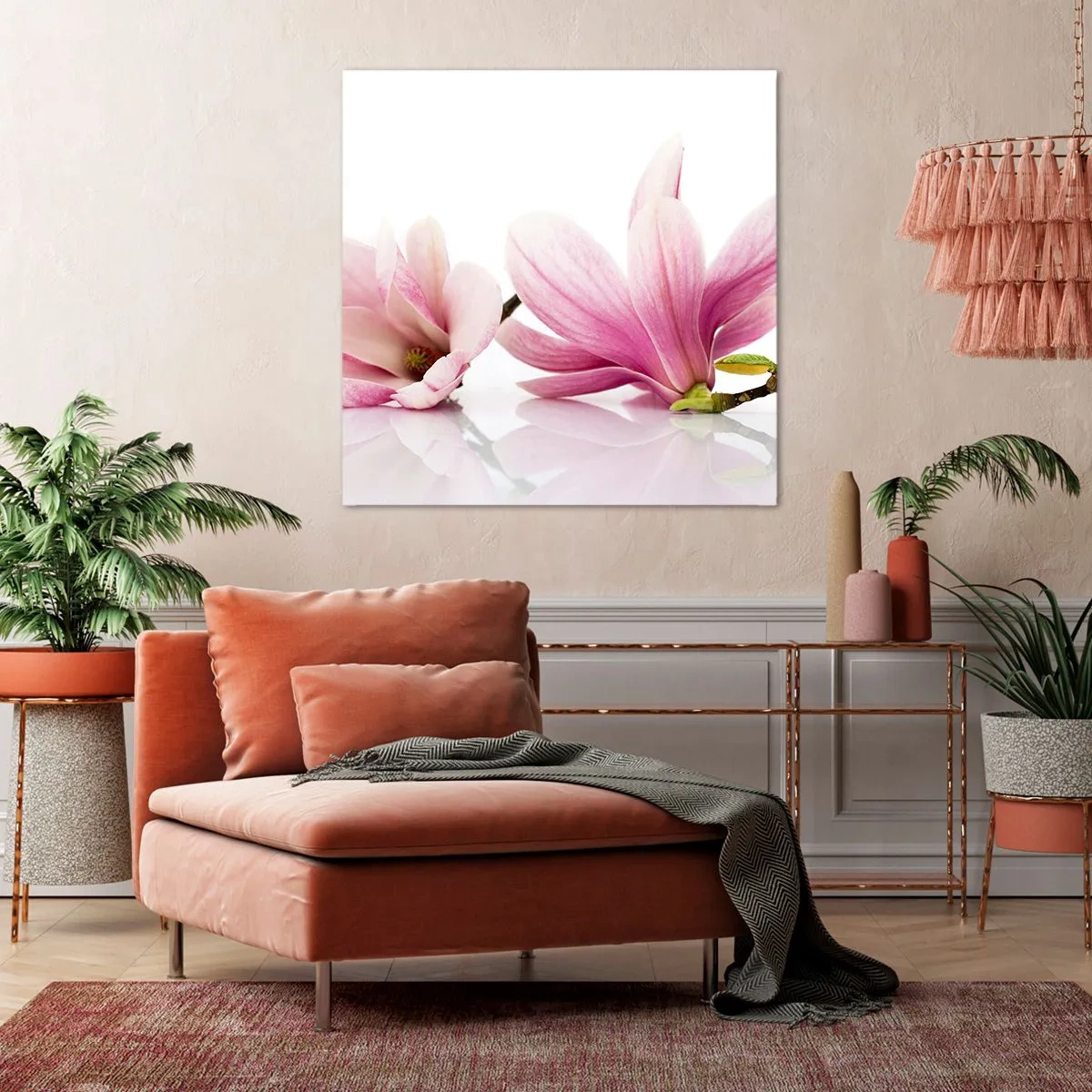 Cuadro sobre lienzo - Impresión de Imagen - Suave como un soplo de primavera - 50x50 cm