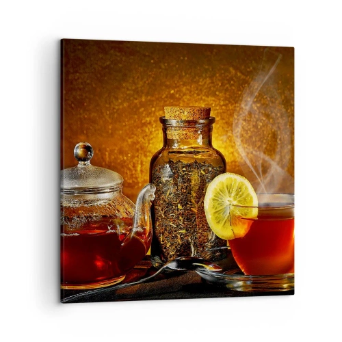 Cuadro sobre lienzo - Impresión de Imagen - Al estilo de los maestros holandeses - 50x50 cm