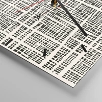 Esfera sin numeración, con rayas