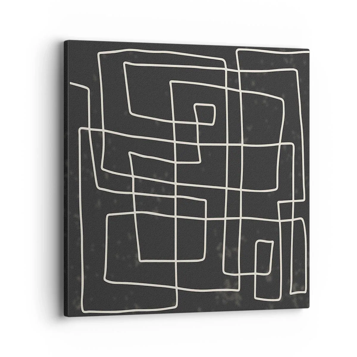 Cuadro sobre lienzo - Impresión de Imagen - No es tan sencillo - 40x40 cm