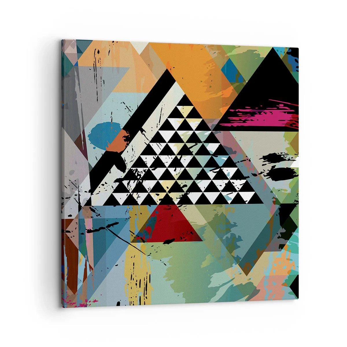 Cuadro sobre lienzo - Impresión de Imagen - Qué sencillo es - 50x50 cm