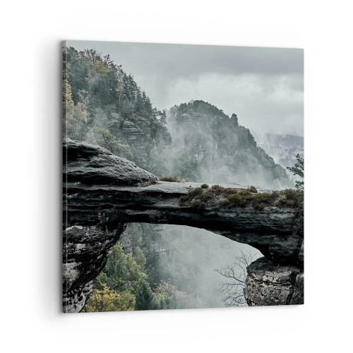 Cuadro sobre lienzo - Impresión de Imagen - La aventura está a punto de comenzar - 60x60 cm