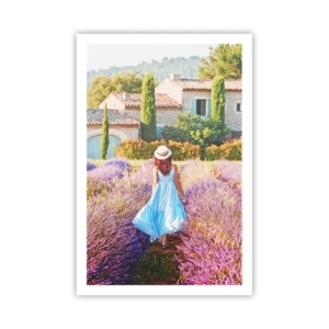 Póster - La chica de la lavanda - 61x91 cm