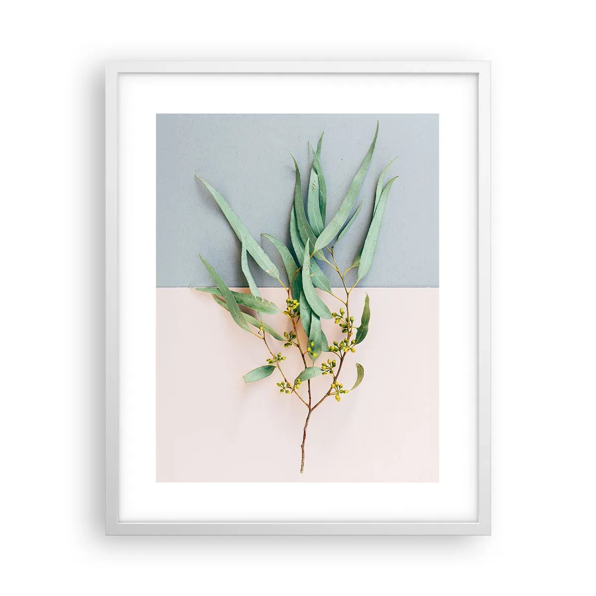 Póster en marco blanco - La sutileza del pastel - 40x50 cm