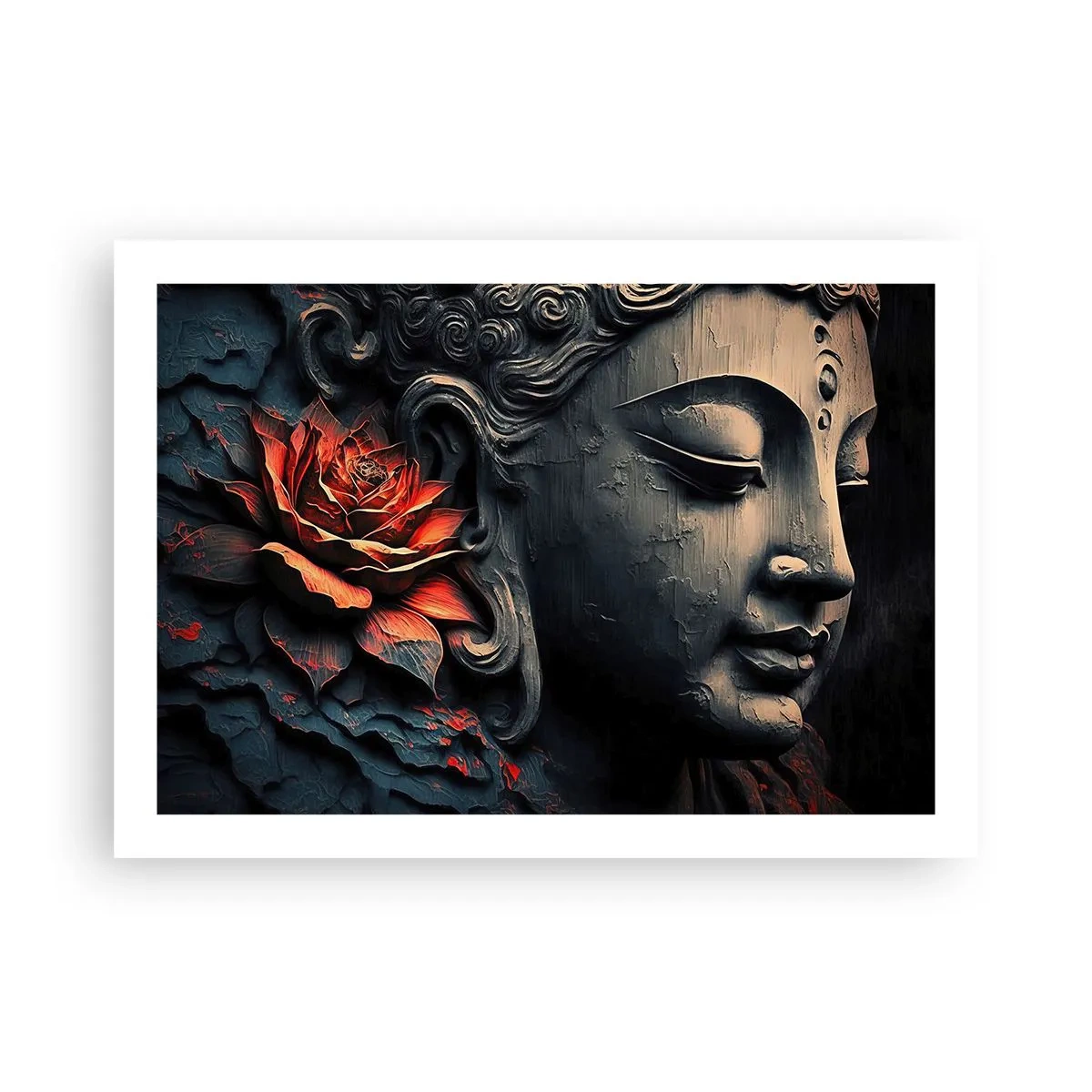 Póster - En sintonía con el mundo - 70x50 cm