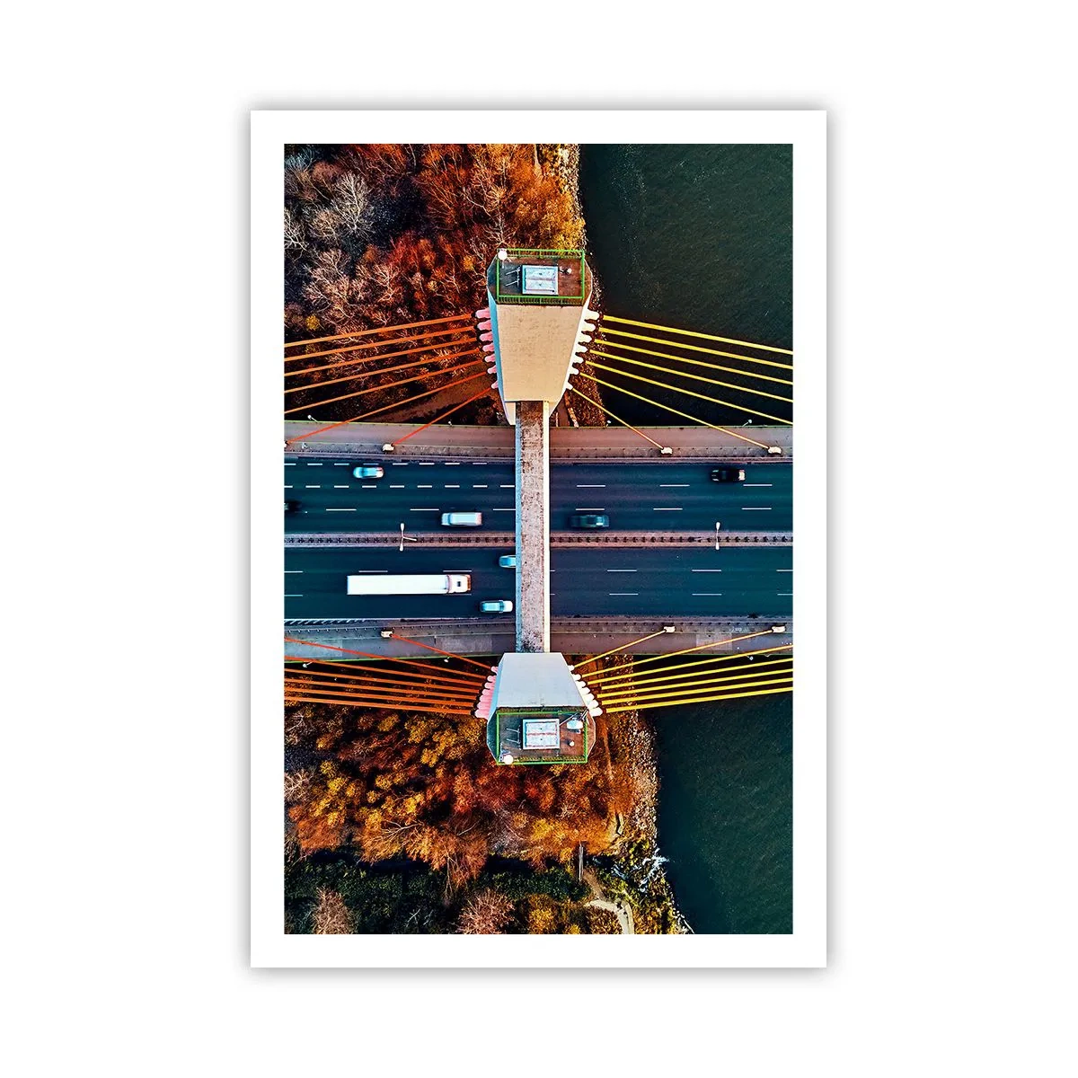 Póster - Más allá de las aguas, más allá de los bosques - 61x91 cm