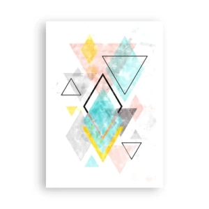 Póster - Un juego geométrico - 70x100 cm